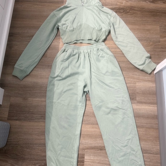 Mint Green Jumpsuit - Picture 1 of 5